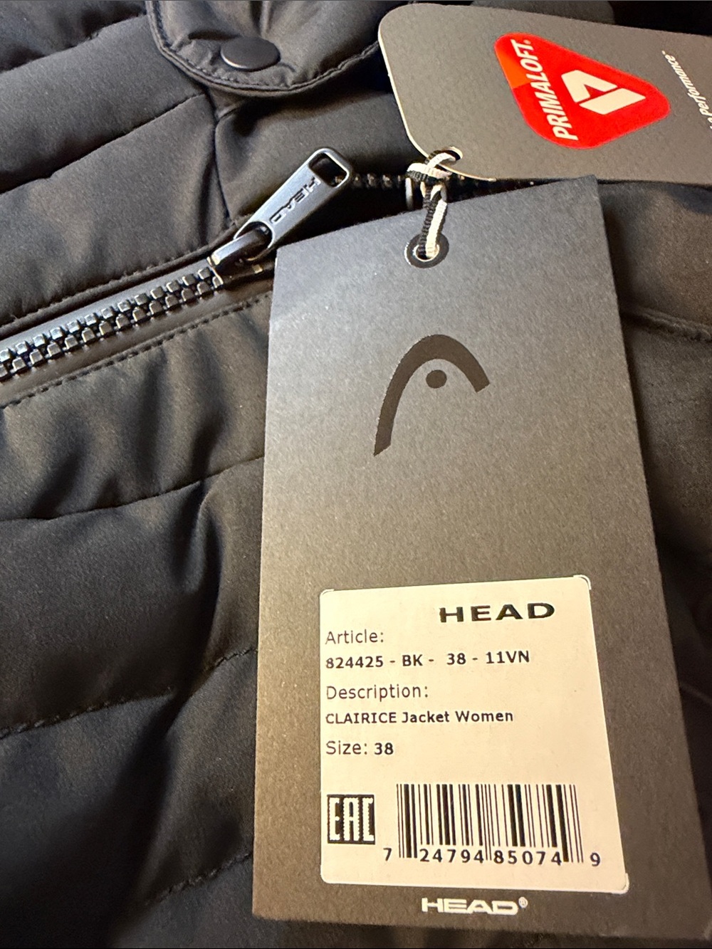 HEAD Women’s Clairice Waterproof Insulated Ski Jacket – PrimaLoft Size 38/8 ~M - Picture 14 of 14
